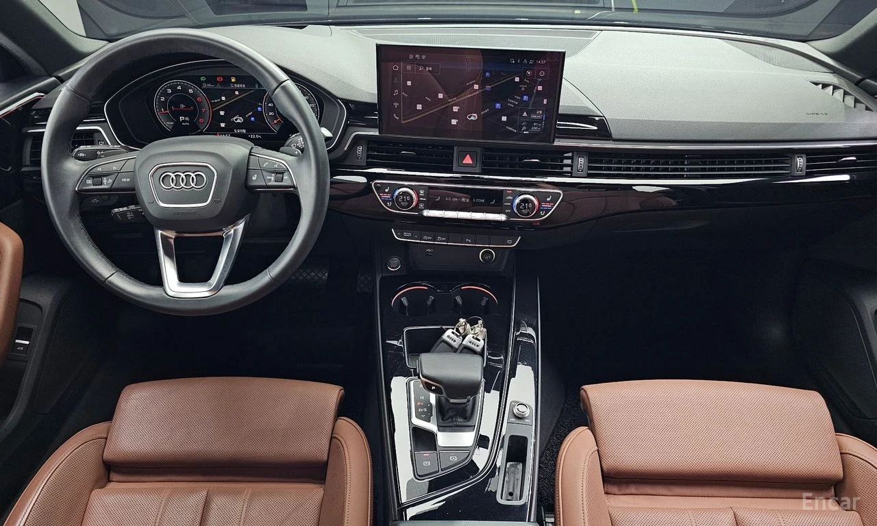 Audi A4 40TFSI* MATRIX* S* LINE* ОБДУХВАНЕ* ХЕДЪП* ДИСТРОН, снимка 6 - Автомобили и джипове - 55339002