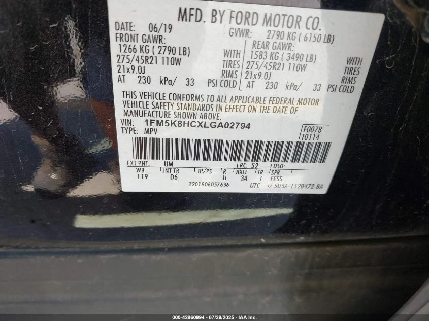 Ford Explorer 3.0L V-6 DI, DOHC, VVT, TURBO, 365HP 4X4 Drive | Mobile.bg   14