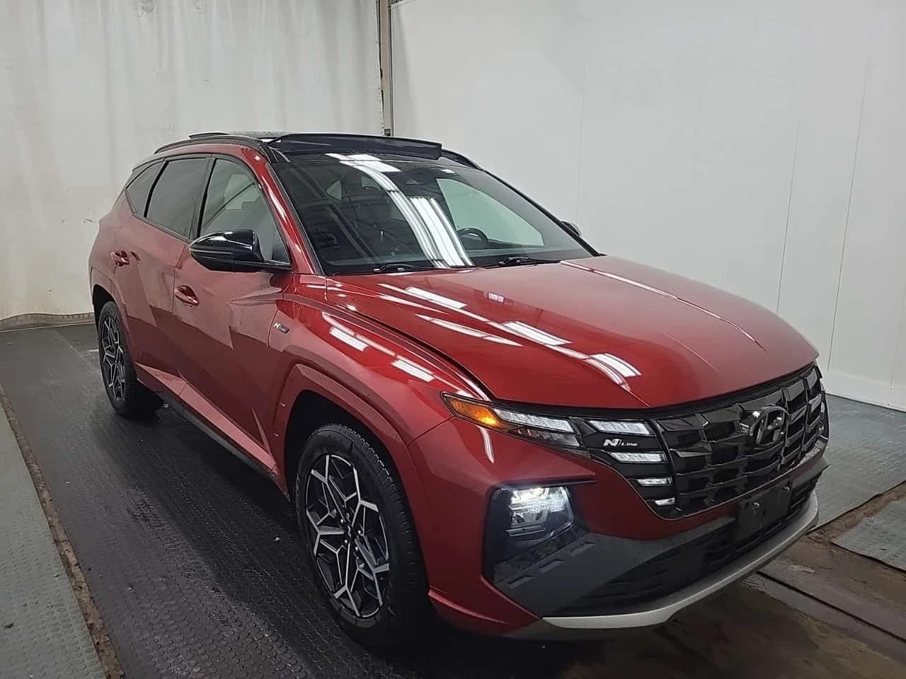 Hyundai Tucson * N LINE * ГЛАВНО ПРЕДСТАВИТЕЛСТВО* , снимка 3 - Автомобили и джипове - 54594453