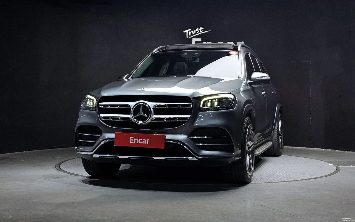 Mercedes-Benz GLS 400 D/AMG/ОБДУХВАНЕ/360 КАМЕРА/DISTRONIC/HEAD UP/, снимка 2 - Автомобили и джипове - 55254474