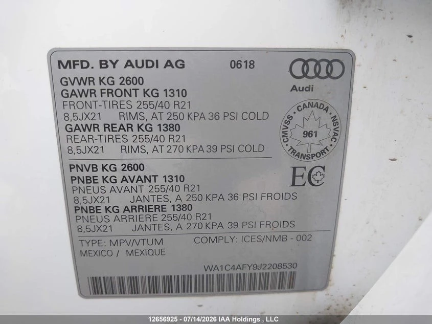 Audi SQ5 TECHNIK Автокредит Цена до България, снимка 16 - Автомобили и джипове - 55463029