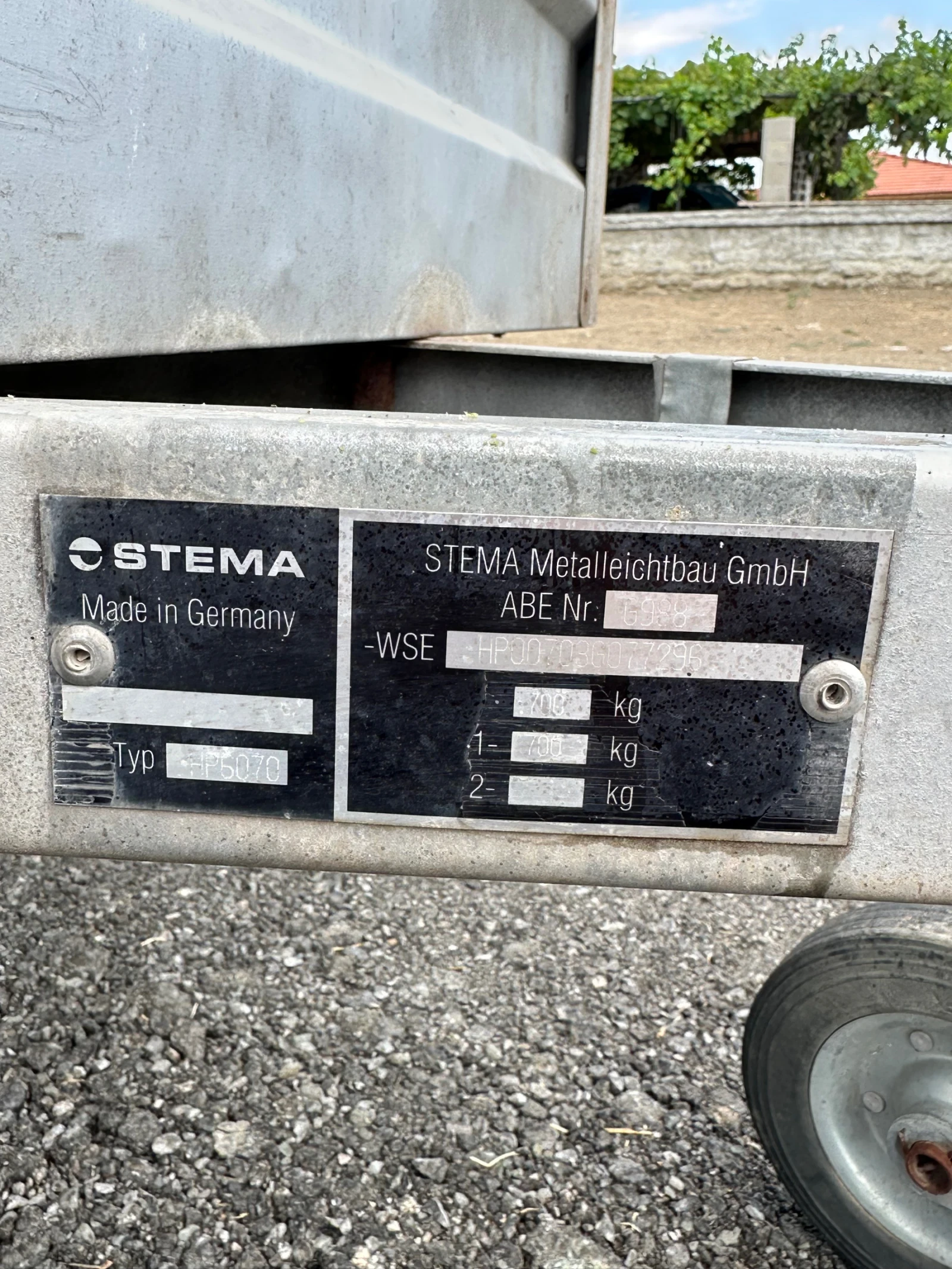 За автомобил Други STEMA, снимка 7 - Ремаркета - 55727231