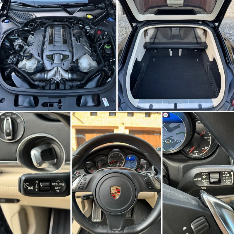 Porsche Panamera Turbo S Facelift Burmester FULL, снимка 15 - Автомобили и джипове - 52933586