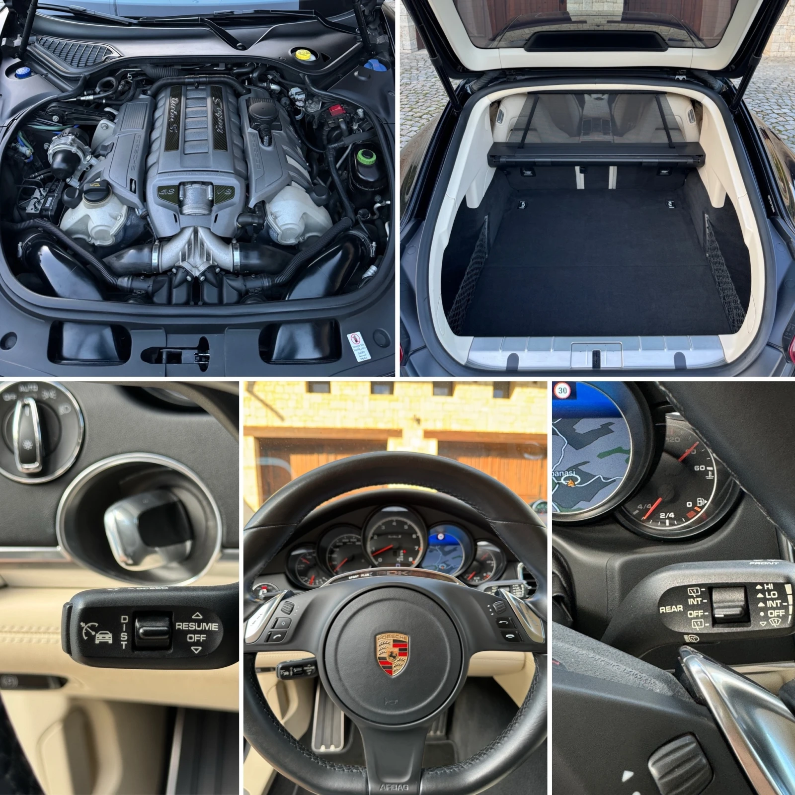 Porsche Panamera Turbo S Facelift Burmester FULL | Mobile.bg � ����������� 15