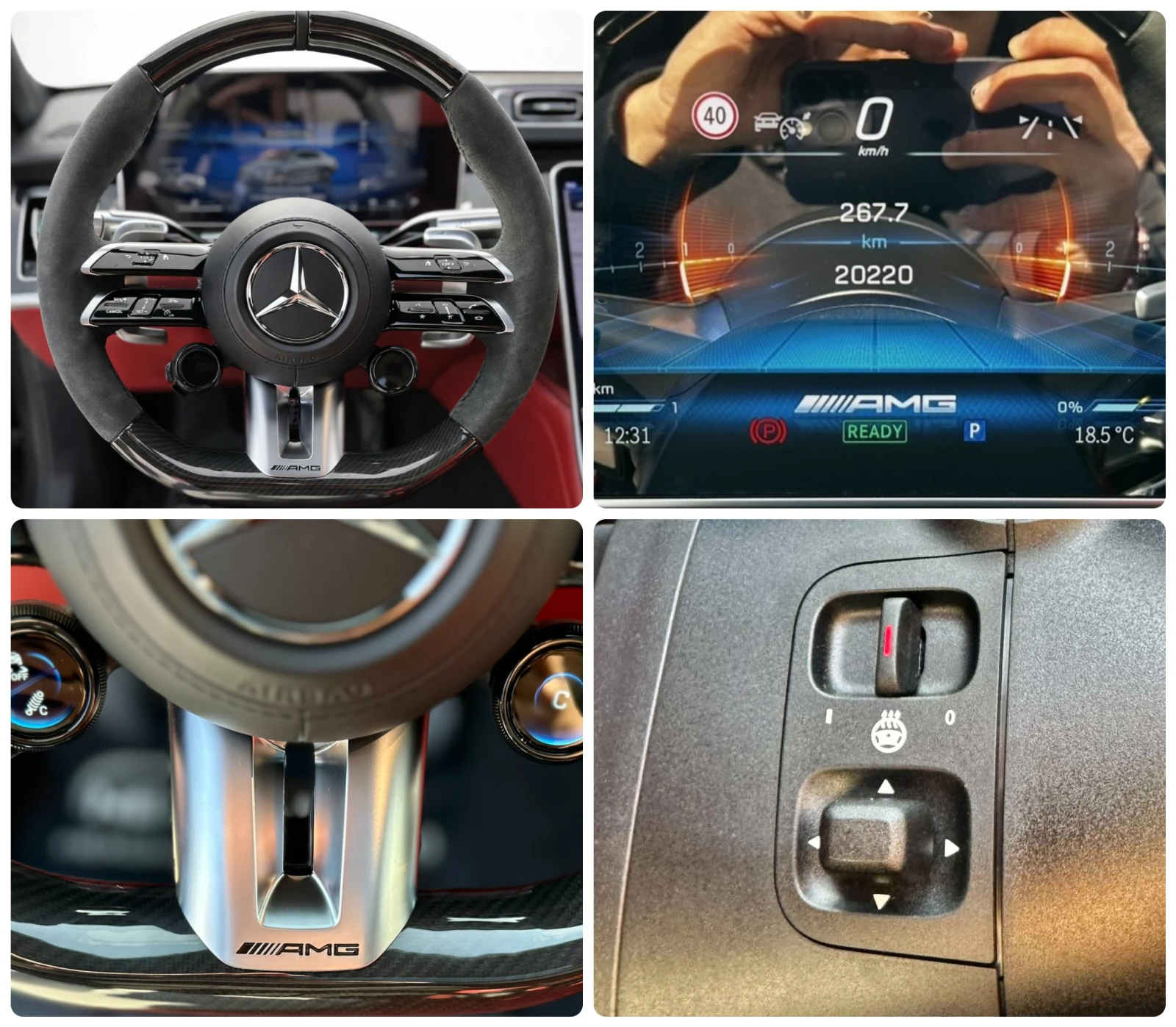 Mercedes-Benz S 63 AMG E PERFORMANCE 802HP PLUG-IN CARBON CERAMIC FULL, снимка 13 - Автомобили и джипове - 53708521