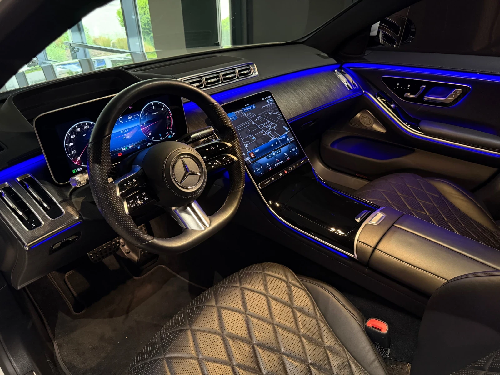 Mercedes-Benz S 400 d AMG L 4M, снимка 6 - Автомобили и джипове - 54589817