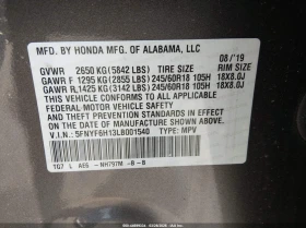 Honda Pilot 3.5l Awd Lx, снимка 9