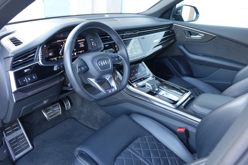 Audi SQ8  3X S-LINE* RS* B&O* HD MATRIX* PANO* , снимка 9 - Автомобили и джипове - 48283237