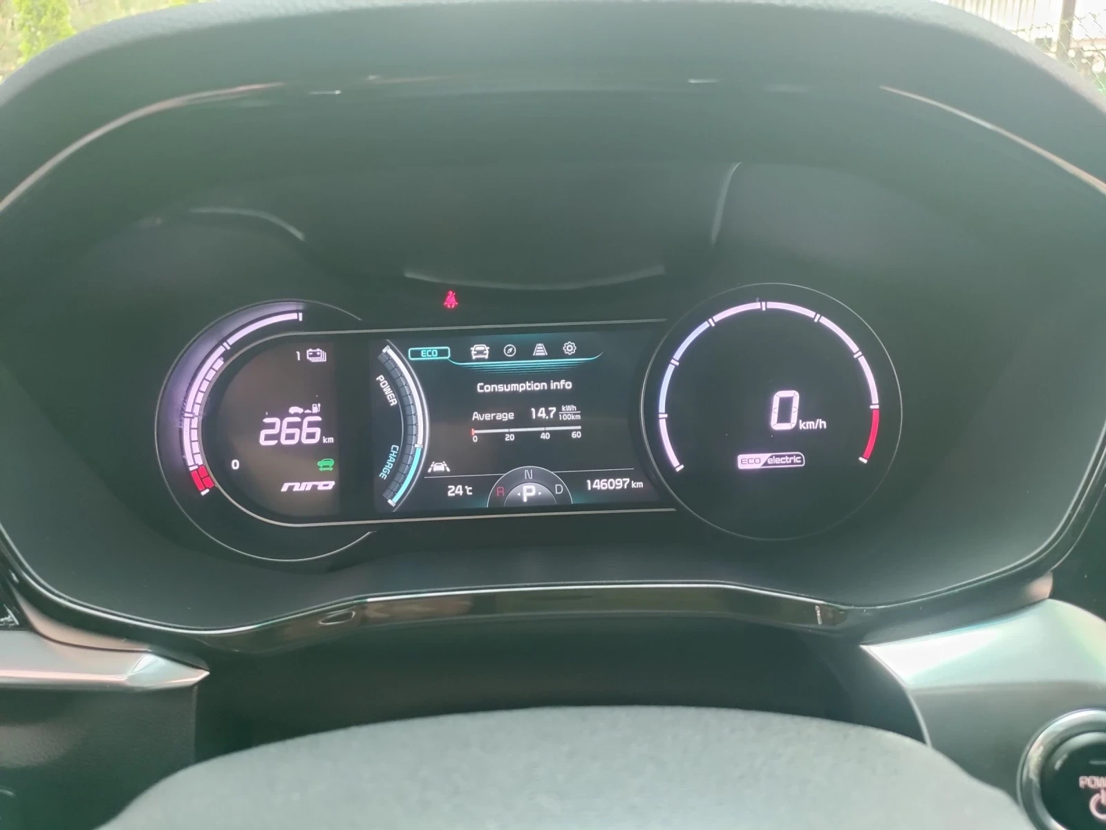 Kia Niro Electro 204hp 65kwh Battery SOH 100% 2021, снимка 16 - Автомобили и джипове - 54618110