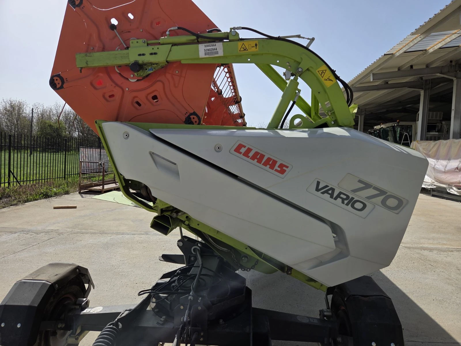 Хедер Claas Vario 770, снимка 1