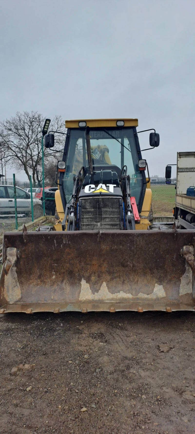 Багер Caterpillar 428D, снимка 1 - Индустриална техника - 49338772