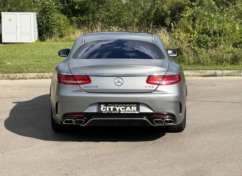 Mercedes-Benz S 63 AMG /COUPE/SWAROVSKI/MAGNO/MAGIC SKY/BURM/EXCLUSIV/360, снимка 5 - Автомобили и джипове - 46756451