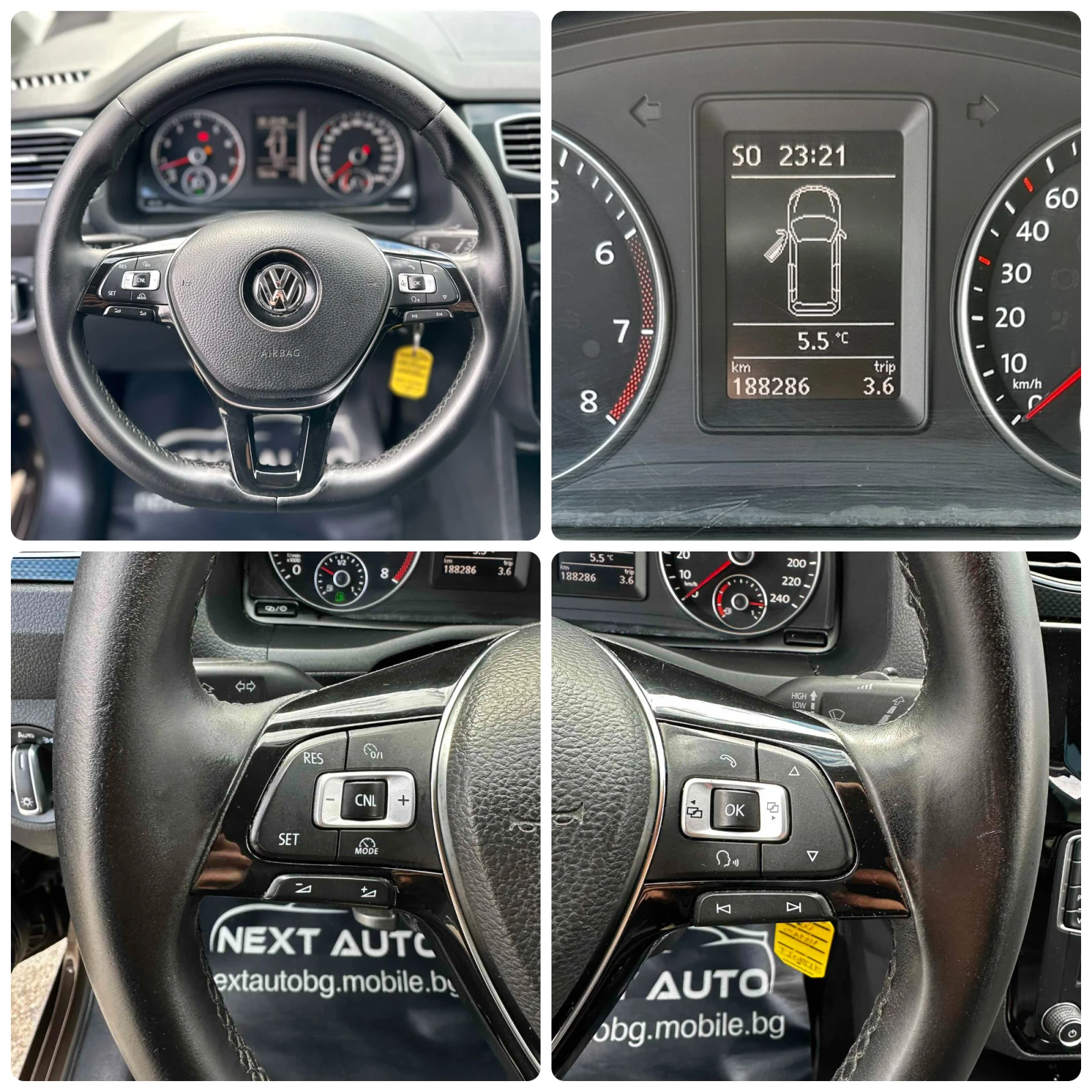 VW Caddy 1.4TGI 110HP MAXI 6+ 1 HIGHLINE BiFUEL EU6B | Mobile.bg � ����������� 14