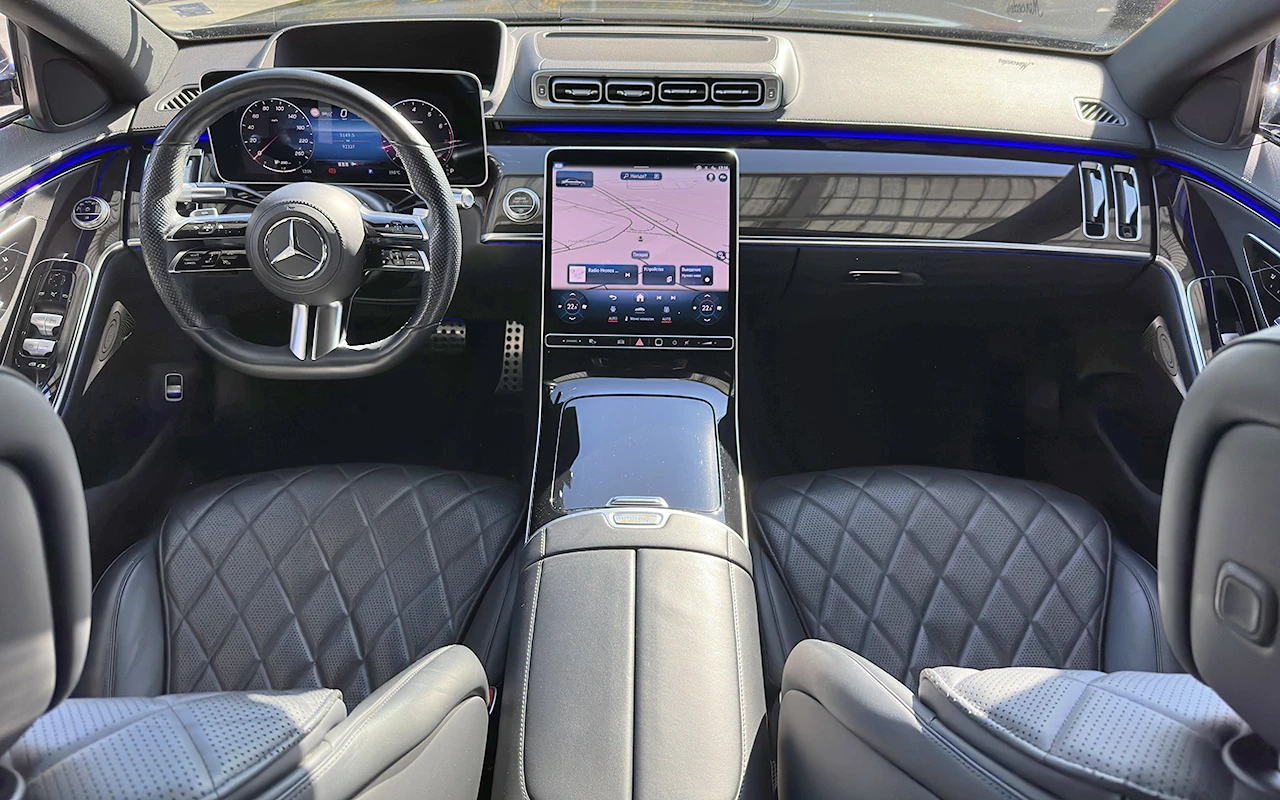 Mercedes-Benz S 500 L 4MATIC AMG, снимка 5 - Автомобили и джипове - 54030369