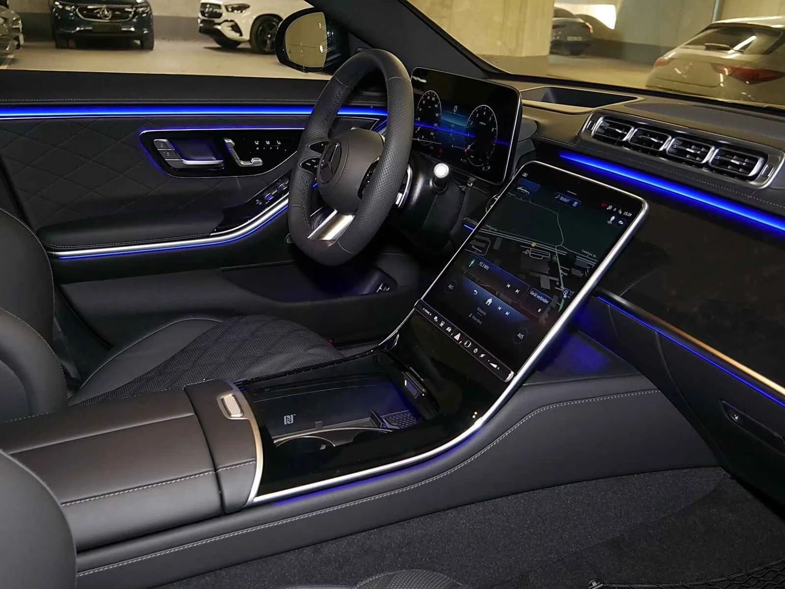 Mercedes-Benz S 580 LONG 4-MATIC AMG TV EXCLUSIV PANORAMA BURMESTER , снимка 8 - Автомобили и джипове - 55674826