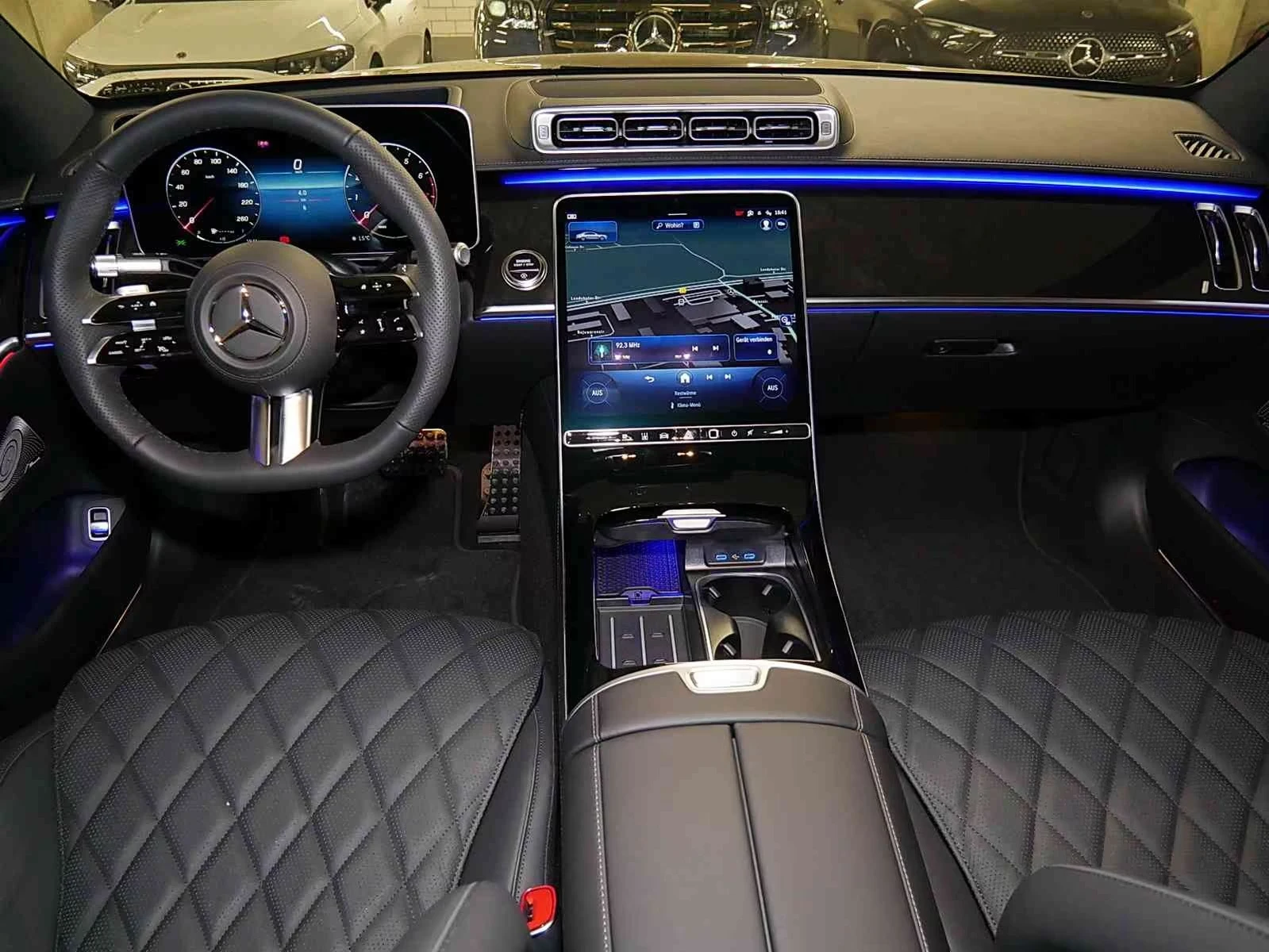 Mercedes-Benz S 580 LONG 4-MATIC AMG TV EXCLUSIV PANORAMA BURMESTER , снимка 4 - Автомобили и джипове - 55674826