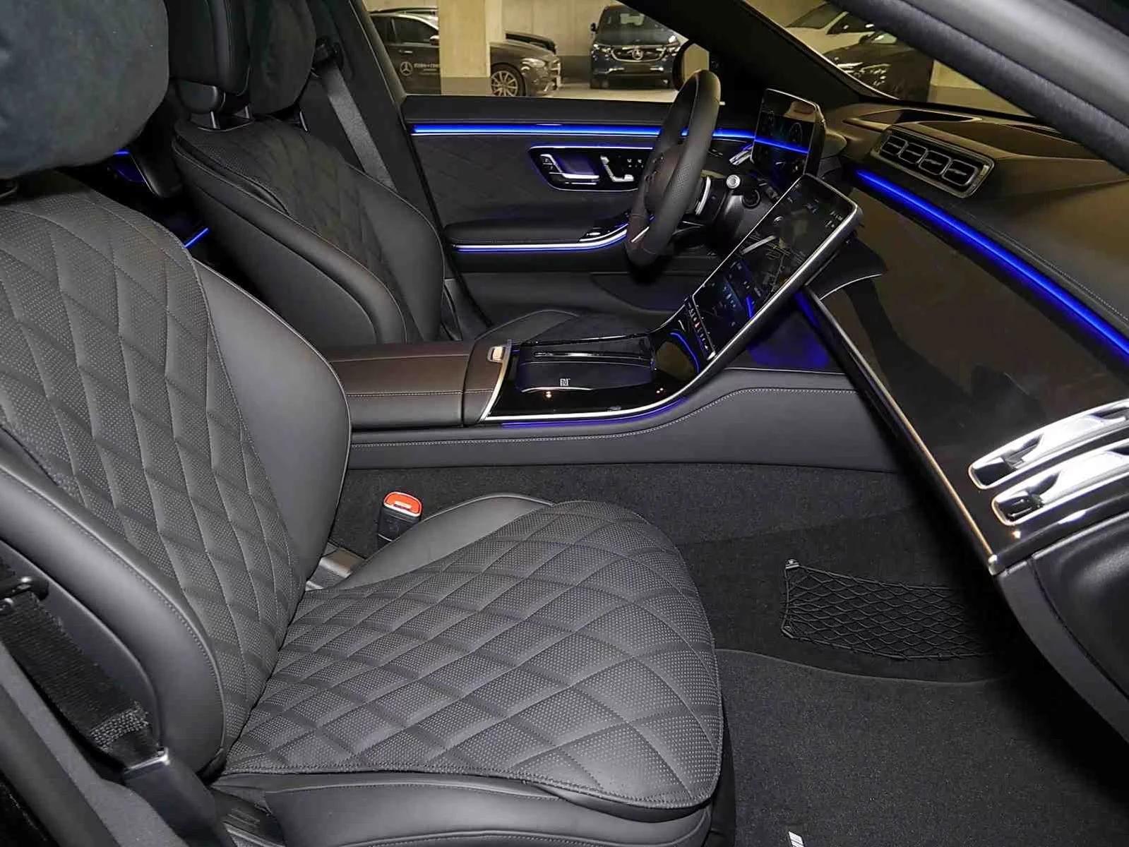 Mercedes-Benz S 580 LONG 4-MATIC AMG TV EXCLUSIV PANORAMA BURMESTER , снимка 9 - Автомобили и джипове - 55674826