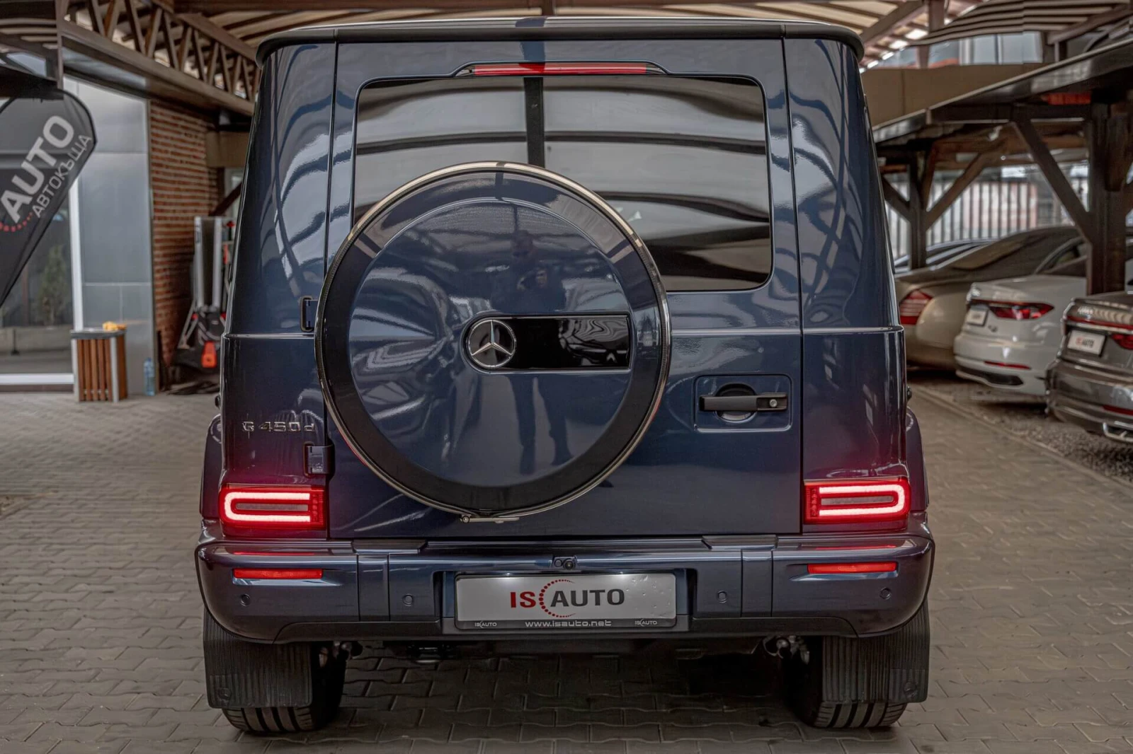 Mercedes-Benz G 450 Exclusive Line/MBUX/Ambient/Камера 360/Memory, снимка 4 - Автомобили и джипове - 53953327