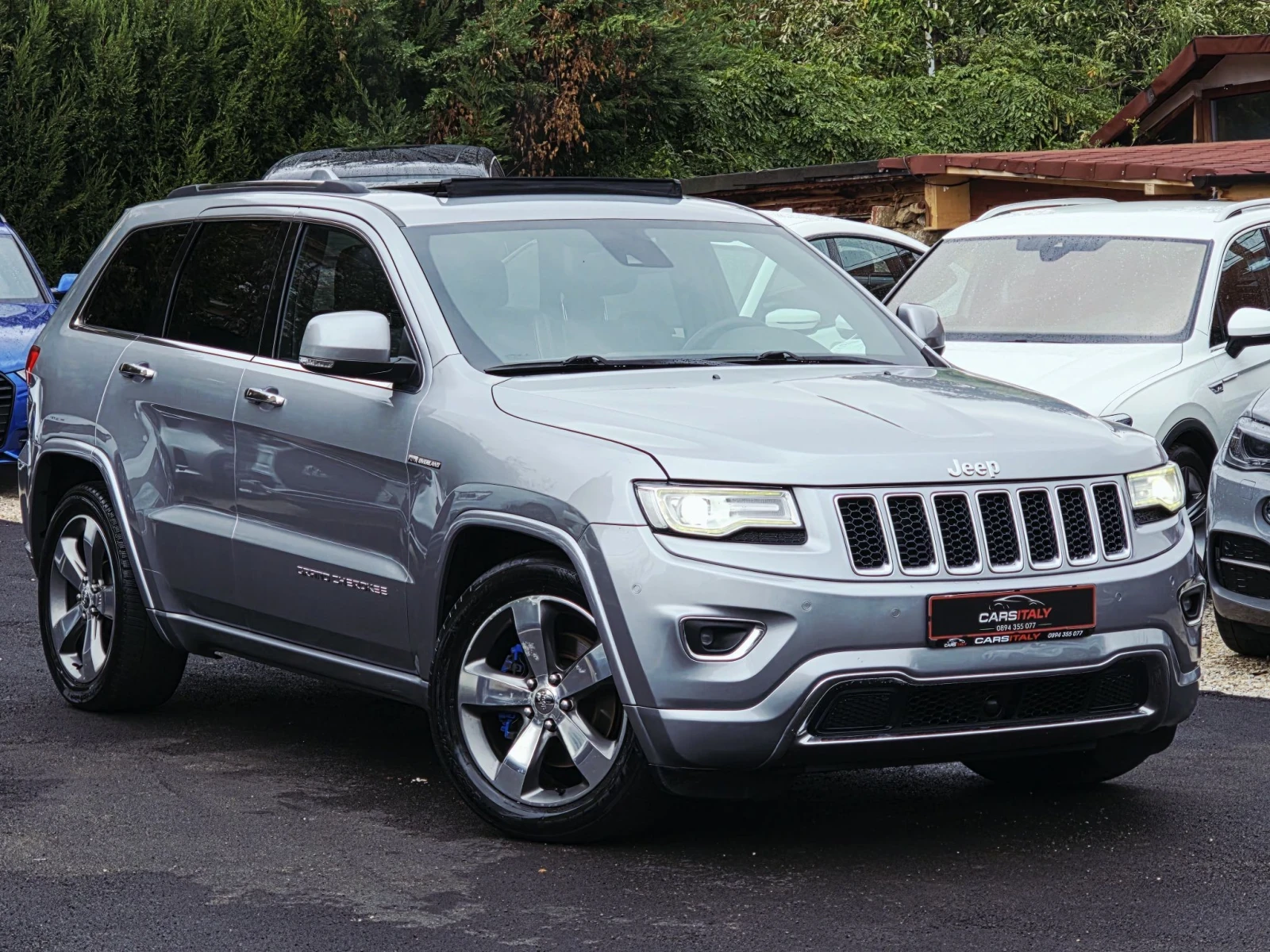 Jeep Grand cherokee OVERLAND= PANO= DISTRONIK= ОБДУХВАНЕ