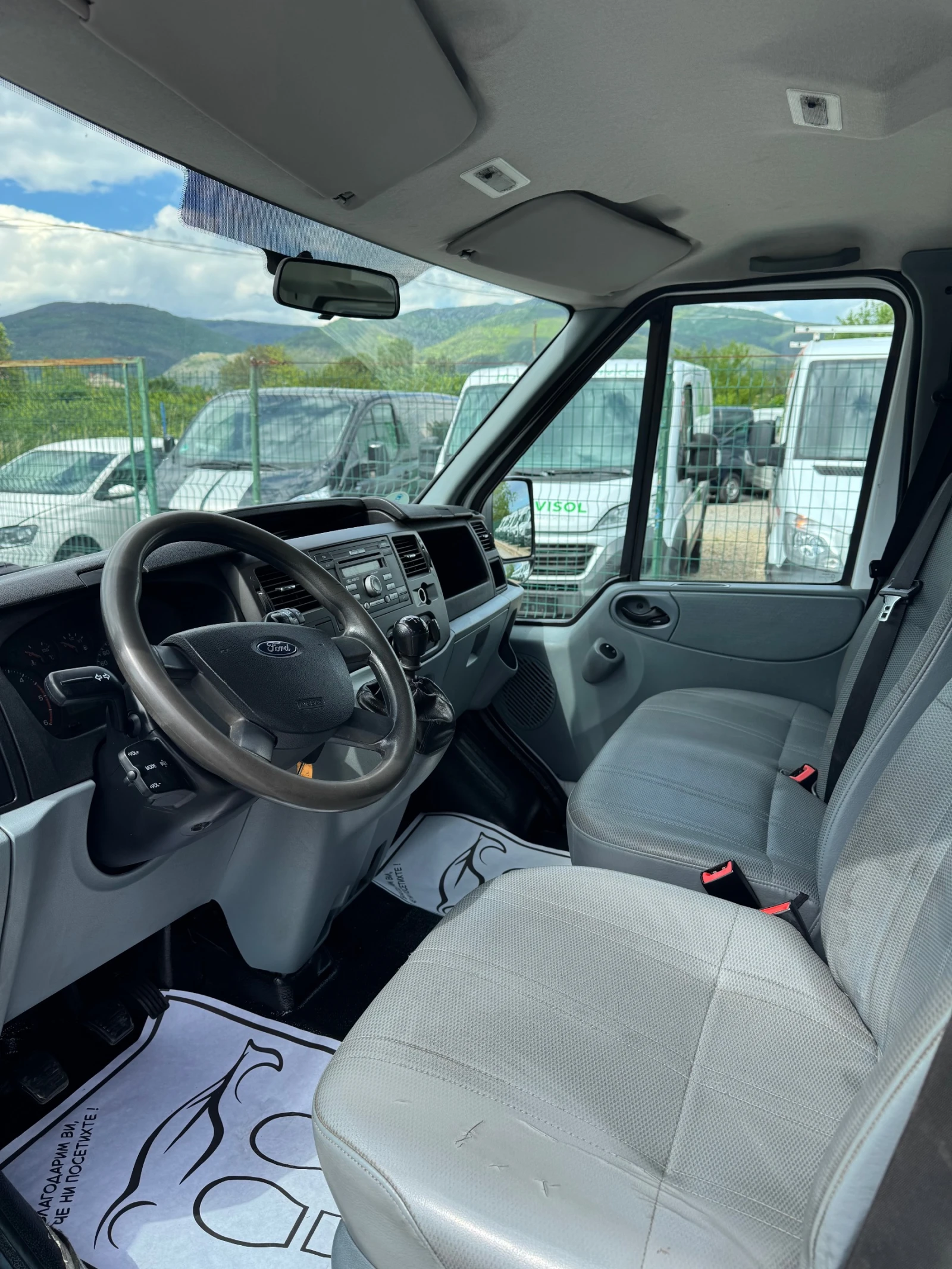 Ford Transit 2.4TDi* Климатик* 7местен* 140кс* Немски* 6ск* Бор, снимка 11 - Бусове и автобуси - 54566122