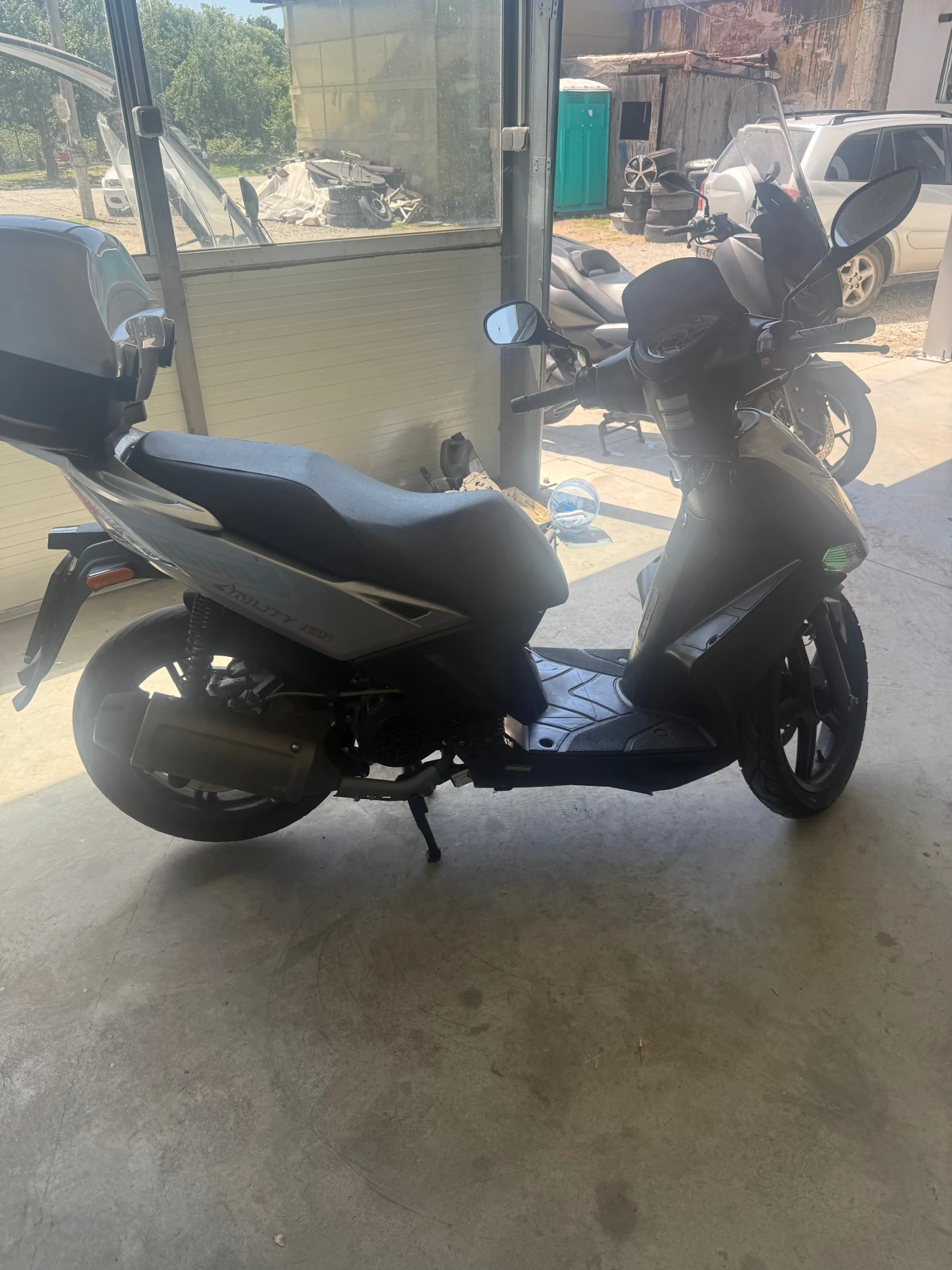 Kymco Agility 125cc-Като Нов, снимка 8 - Мотоциклети и мототехника - 55105420