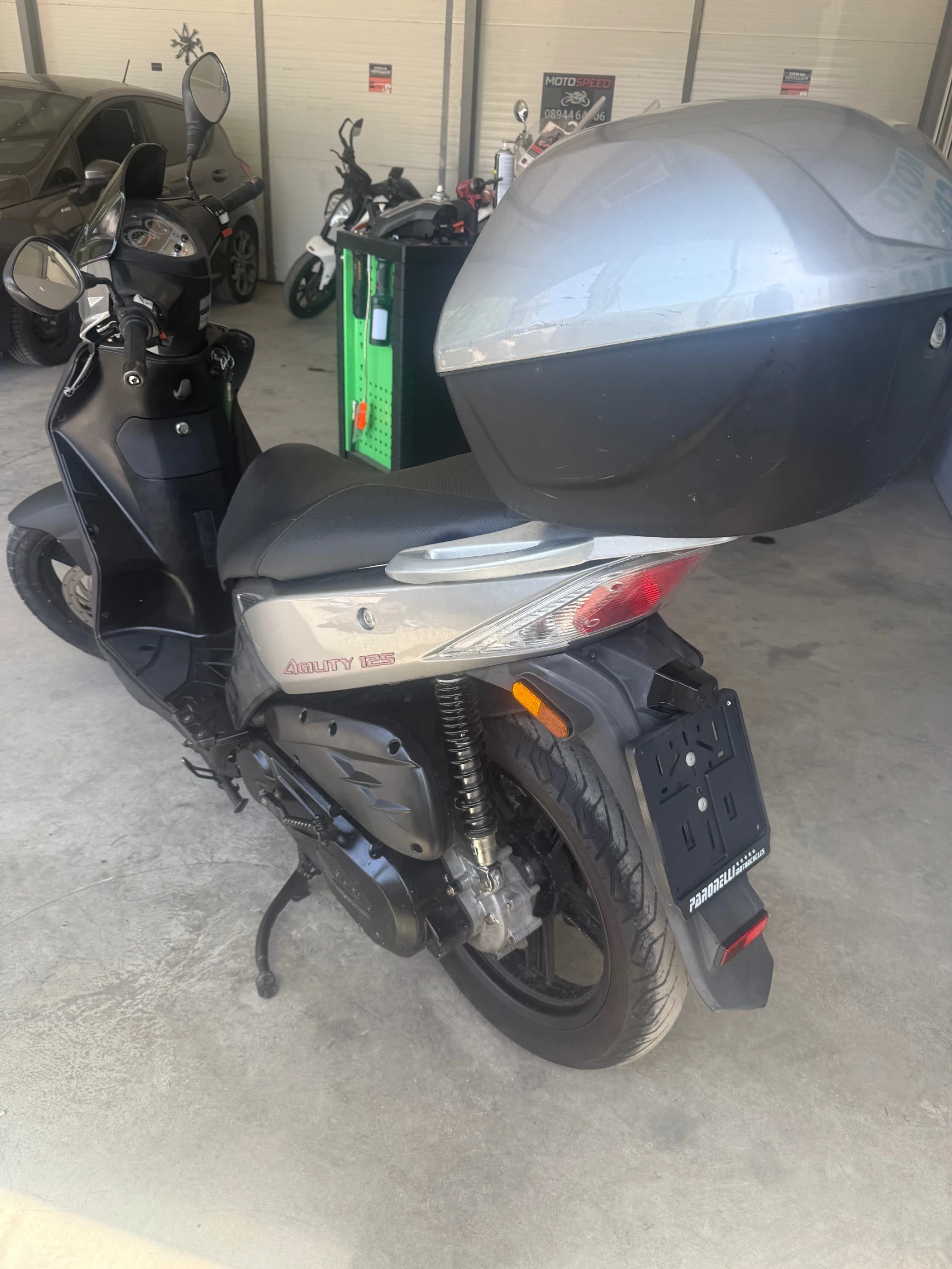 Kymco Agility 125cc-Като Нов, снимка 5 - Мотоциклети и мототехника - 55105420