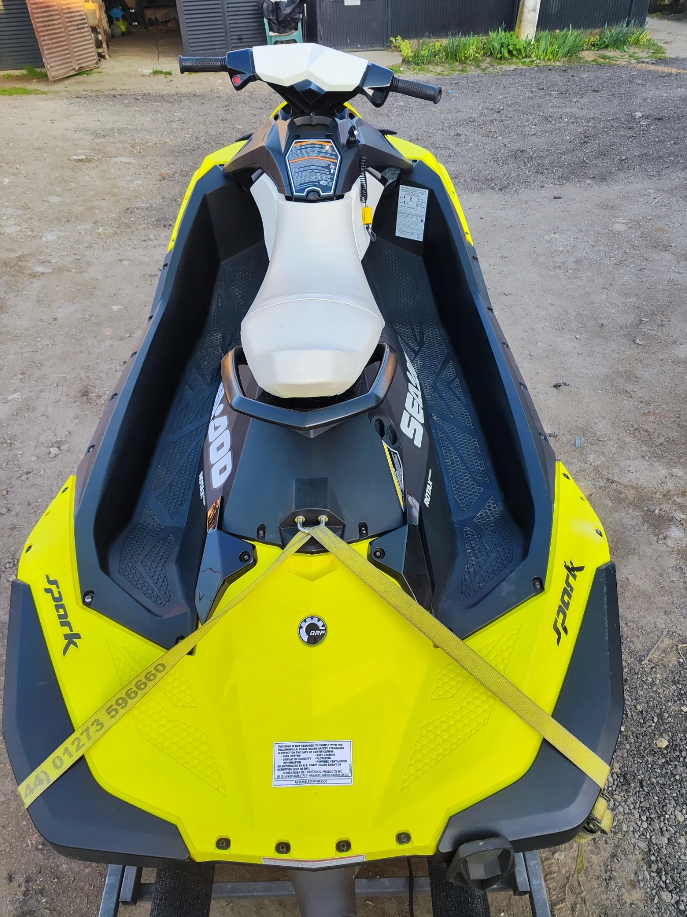 Джет Bombardier Sea Doo Spark цена с колесар - изображение 4