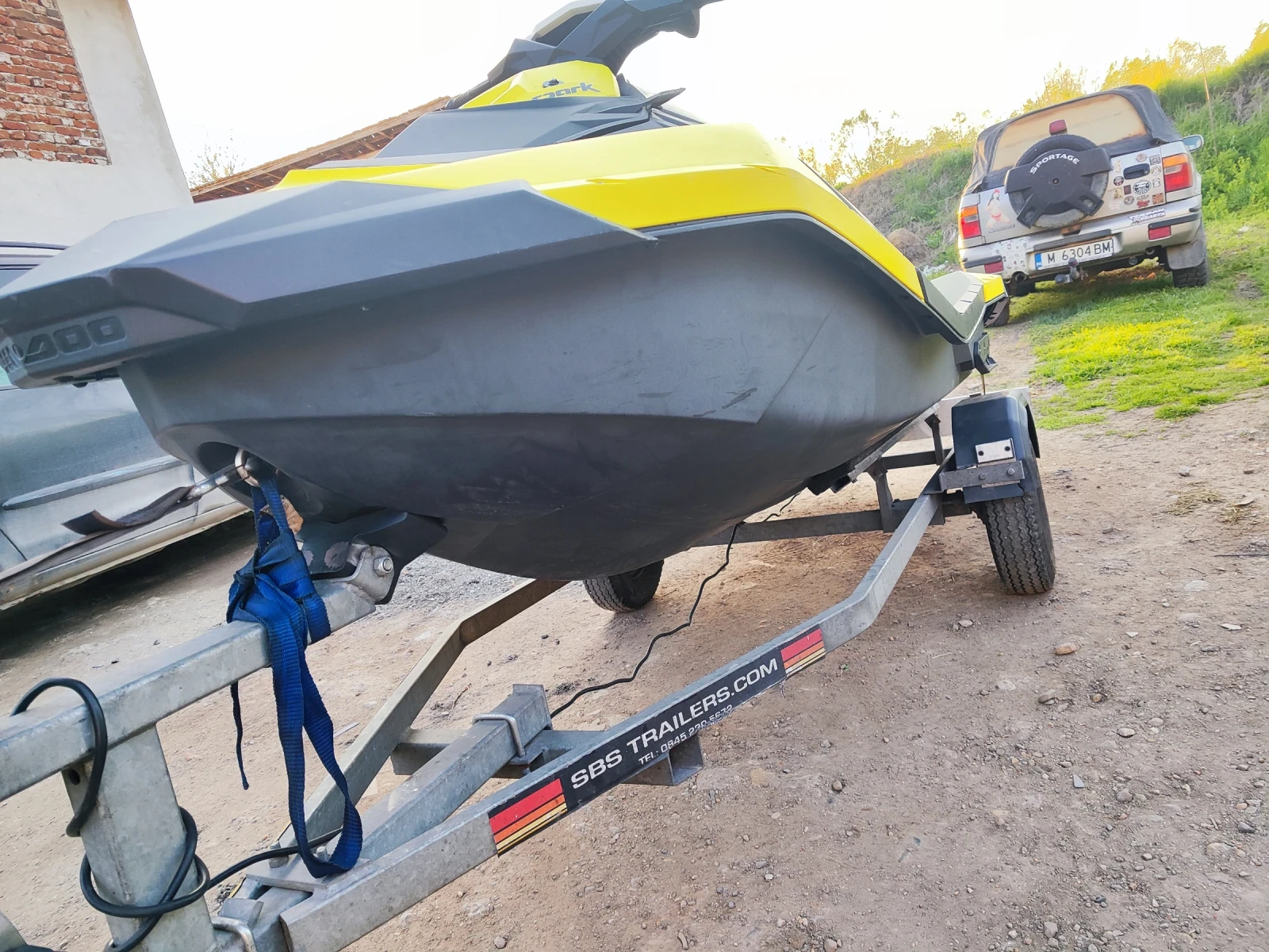 Джет Bombardier Sea Doo Spark цена с колесар - изображение 9