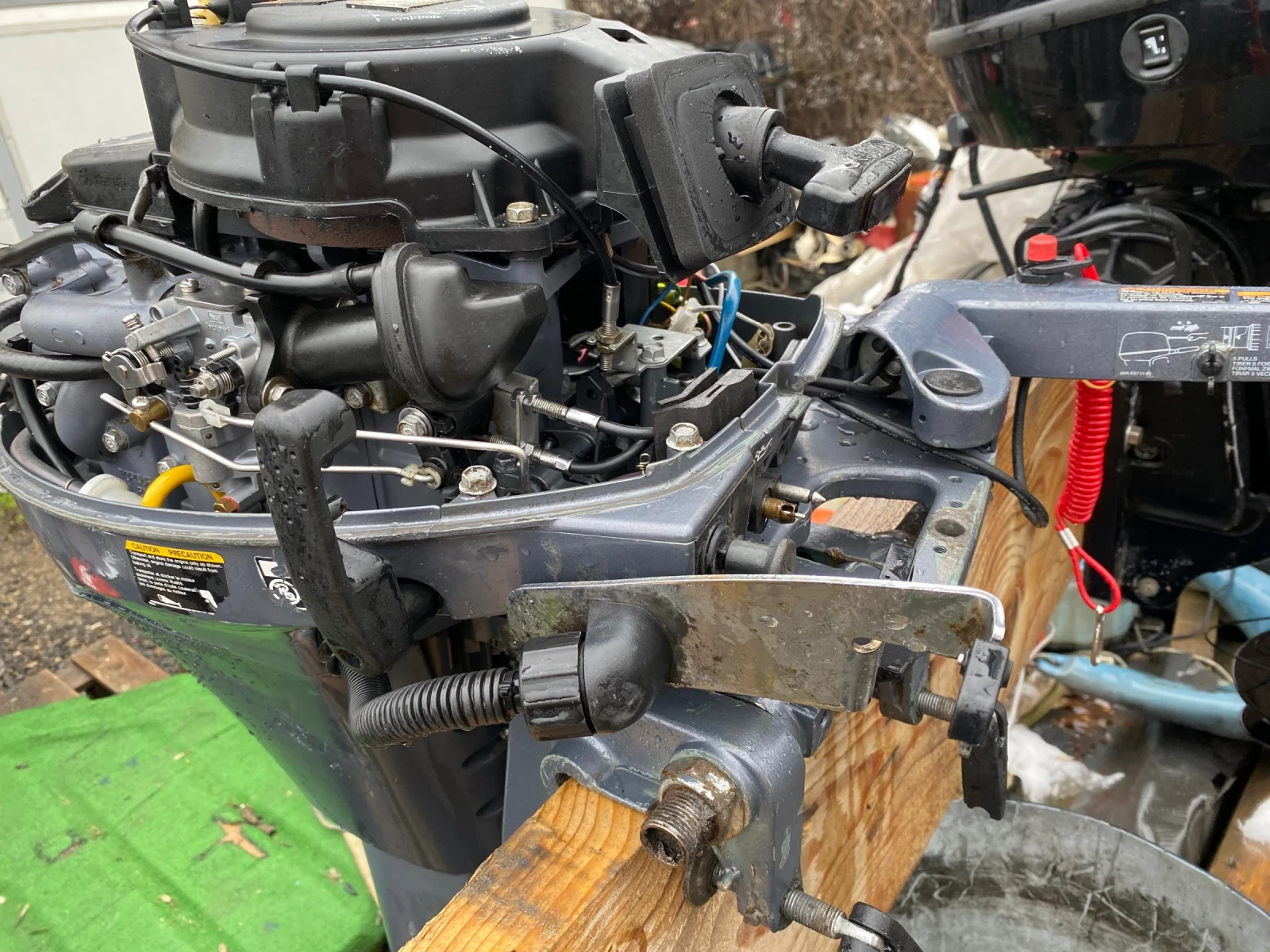 Извънбордов двигател Yamaha F8 - изображение 4