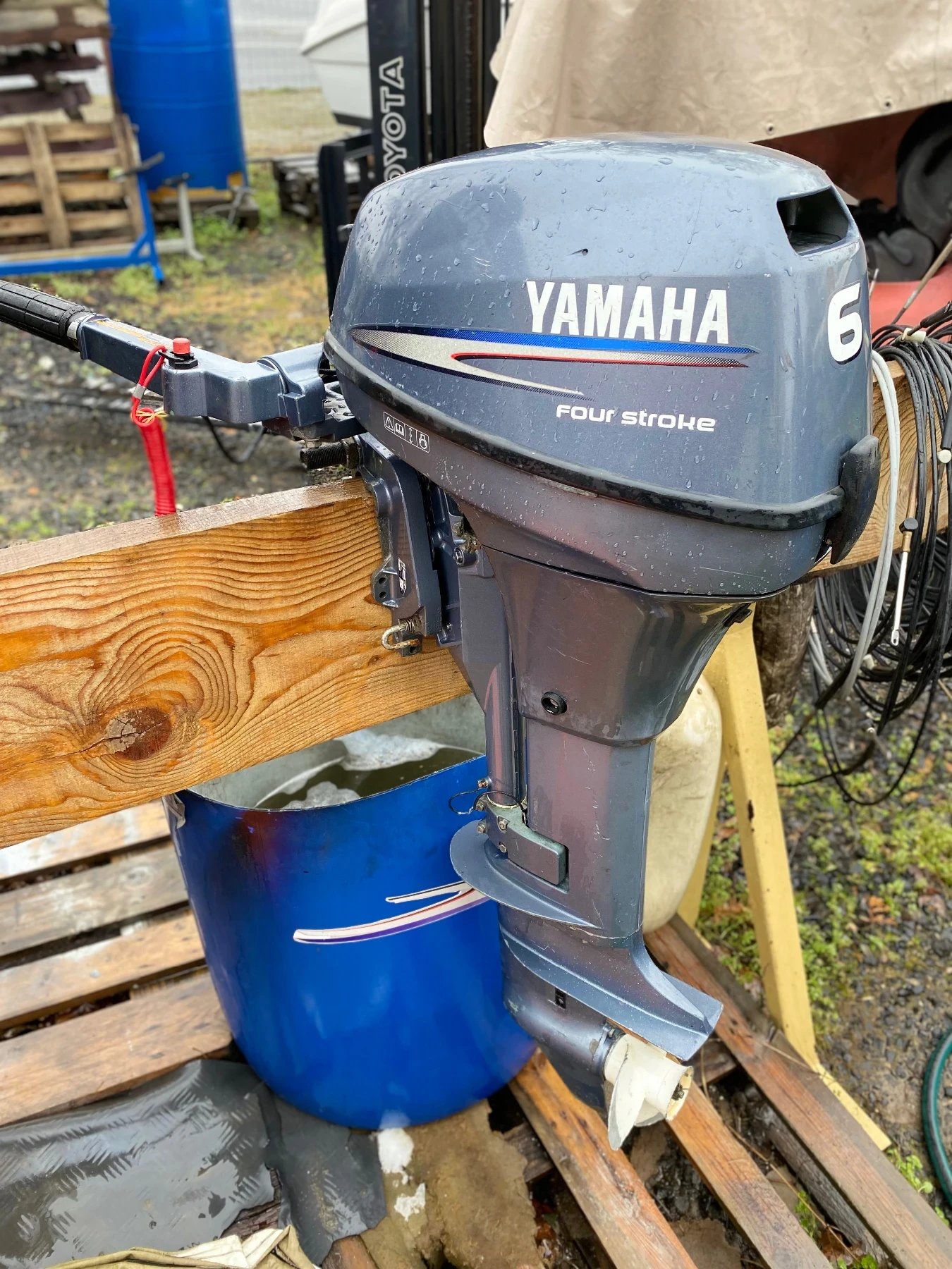 Извънбордов двигател Yamaha F8 - изображение 2