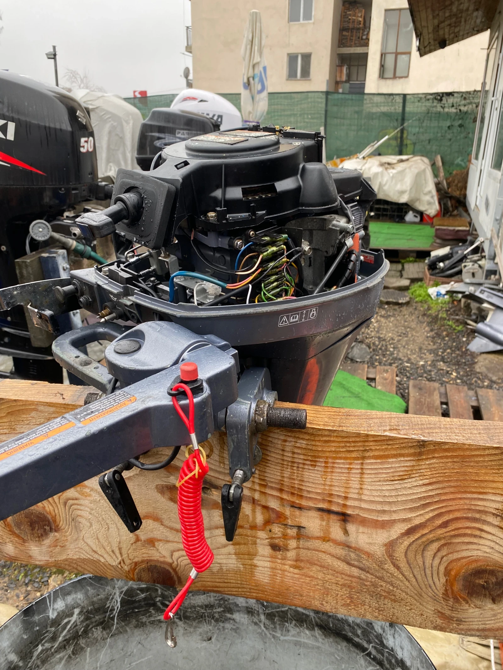 Извънбордов двигател Yamaha F8 - изображение 5