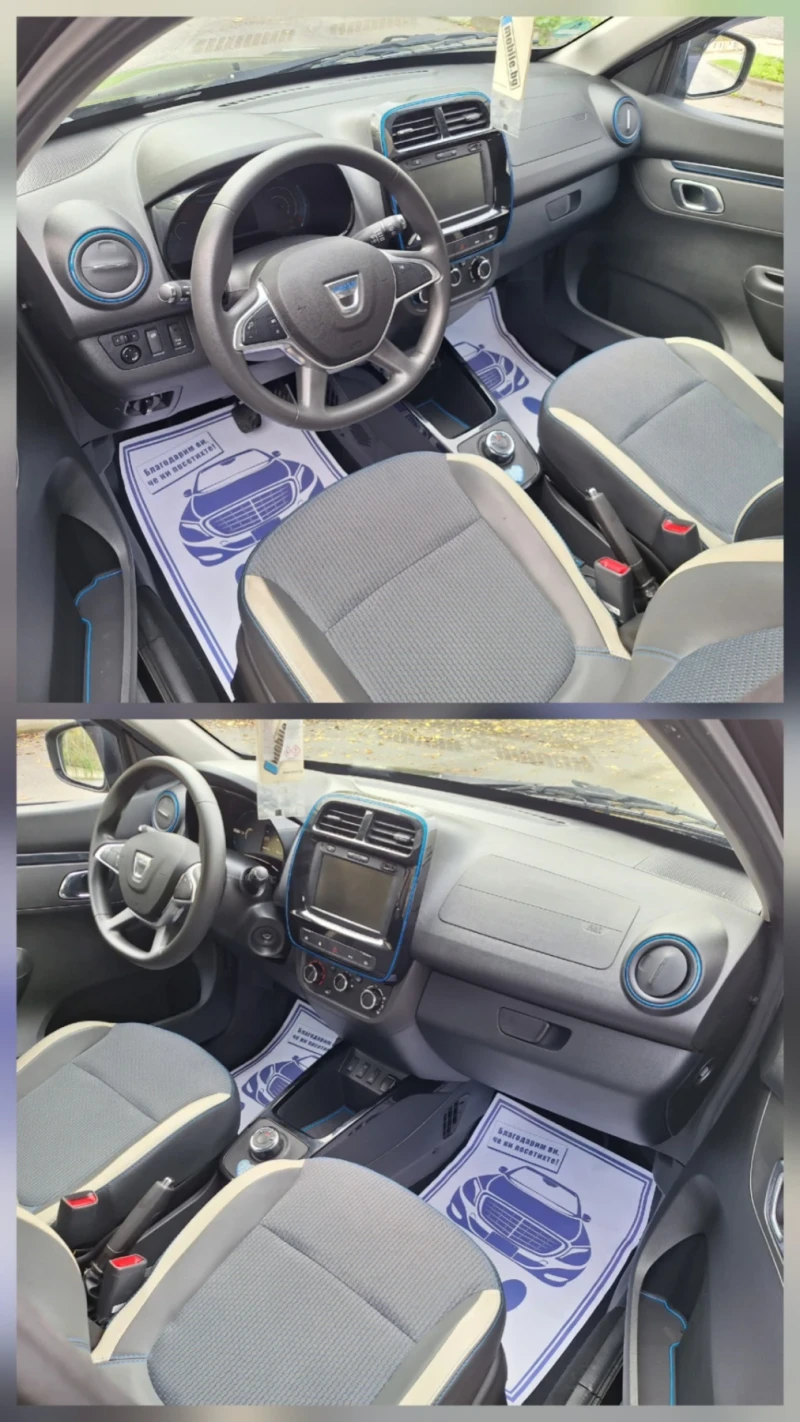 Dacia Spring 45 к.с.Comfort,  Истинска, перфектна! , снимка 15 - Автомобили и джипове - 52408277