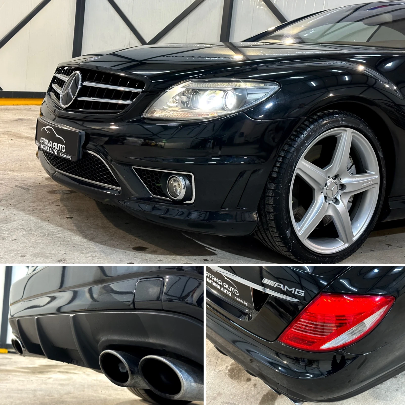 Mercedes-Benz CL 63 AMG * 143 000 КМ* ПОДГРЕВ* ОБДУХВАНЕ* HARMAN/KARDON* N - изображение 8