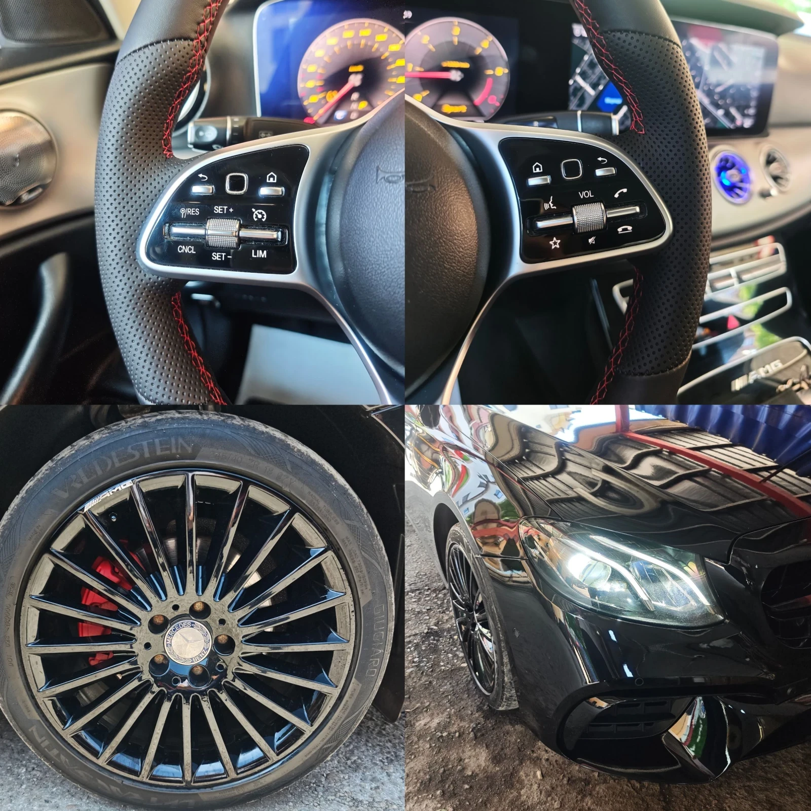 Mercedes-Benz E 220 AMG, АМБИЕНТ, ДИСТРОНИК, КАМЕРИ, ПОДГРЕВ, ФУЛ! , снимка 17 - Автомобили и джипове - 54768316