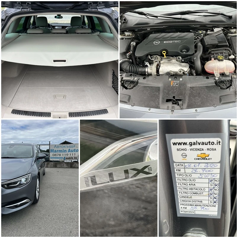 Opel Insignia FACE 2.0CDTI 170кс SPORT TOUR FULL ВНОС ИТАЛИЯ, снимка 17 - Автомобили и джипове - 54896392