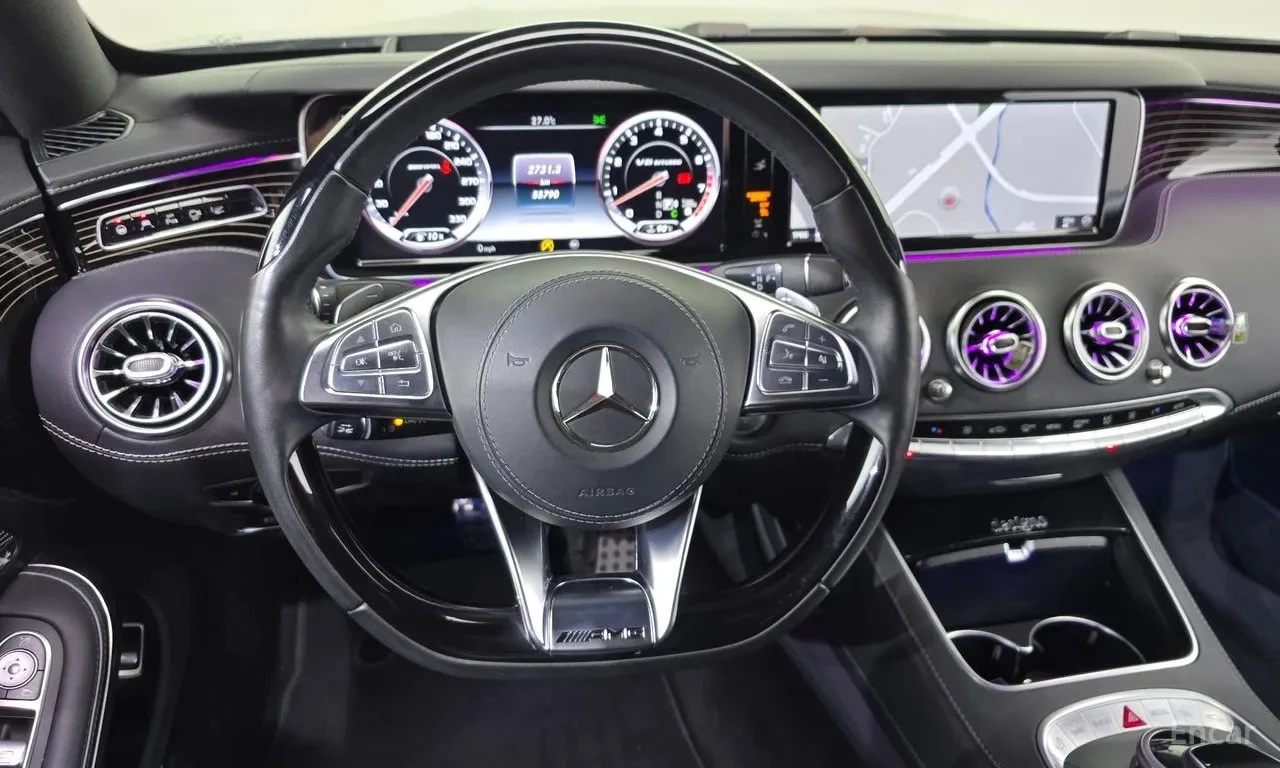 Mercedes-Benz S 400 4MATIC Coupe/AMG 63 Пак/ДИСТР/360/ХЕДЪП/ОБДУХ/, снимка 14 - Автомобили и джипове - 55903152