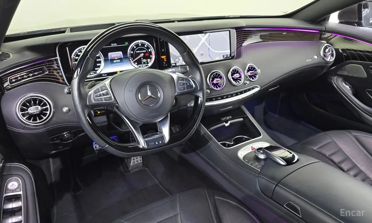 Mercedes-Benz S 400 4MATIC Coupe/AMG 63 Пак/ДИСТР/360/ХЕДЪП/ОБДУХ/, снимка 7 - Автомобили и джипове - 55903152