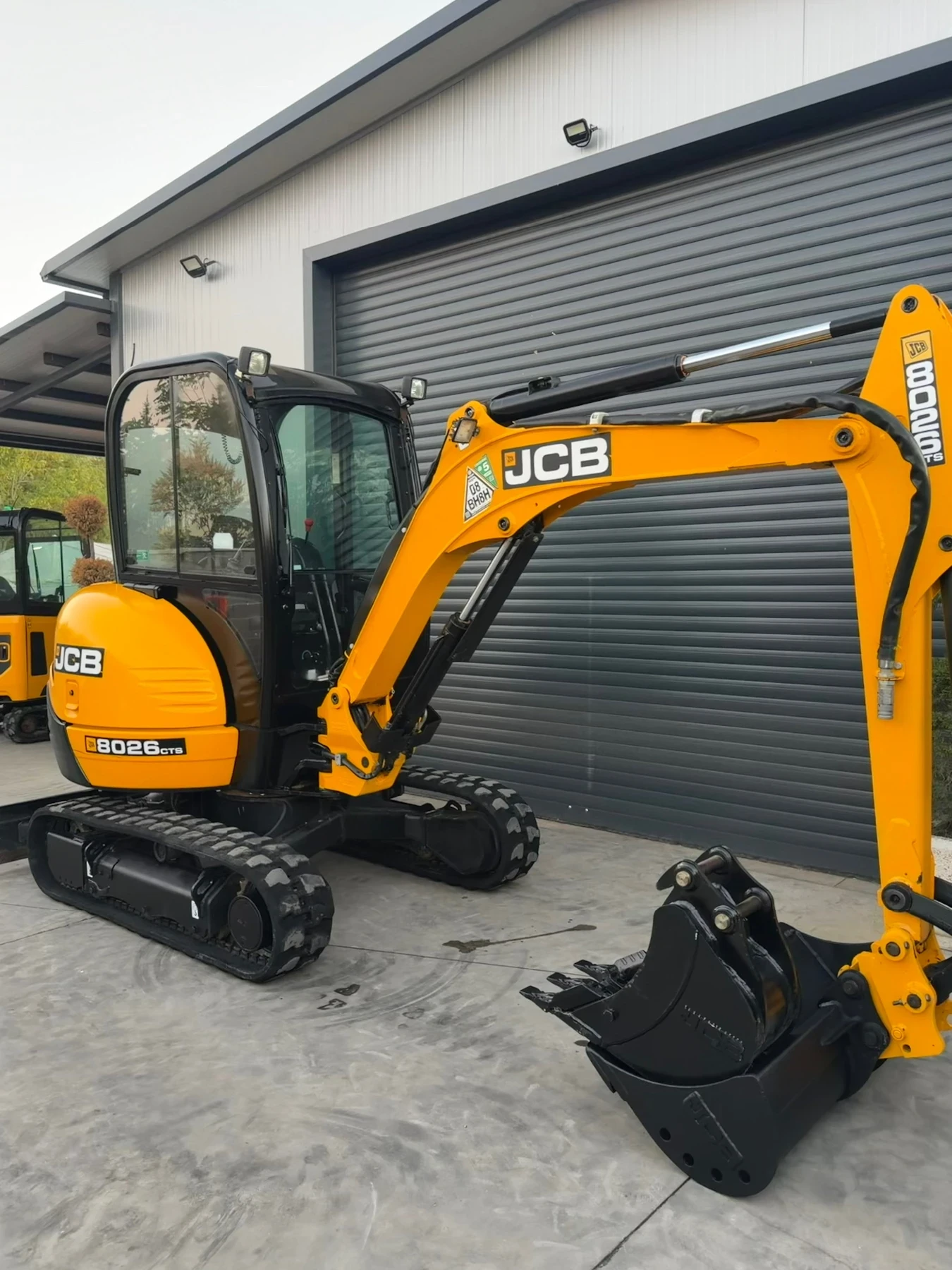 Багер JCB 8026 2.9т. 2023г.