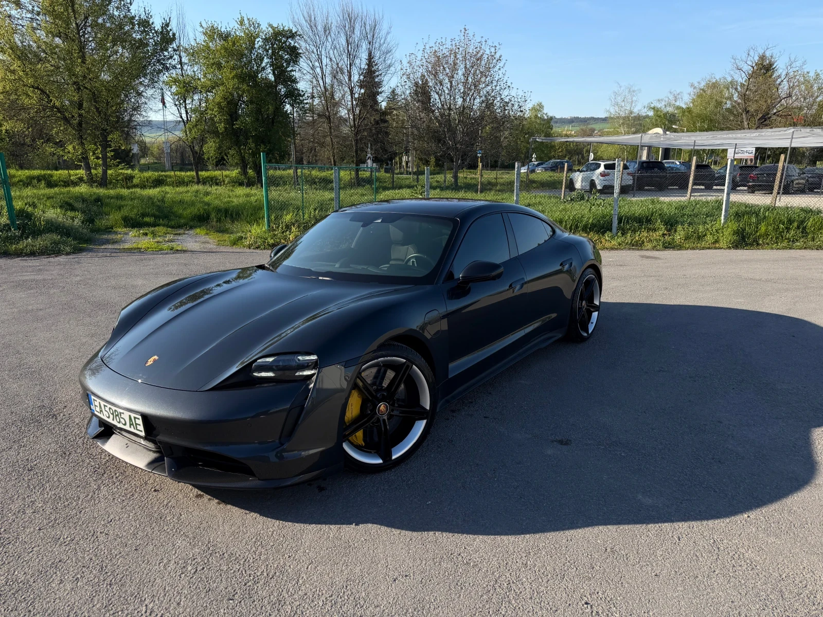 Porsche Taycan Turbo S/Ceramic/Burmester/25000км