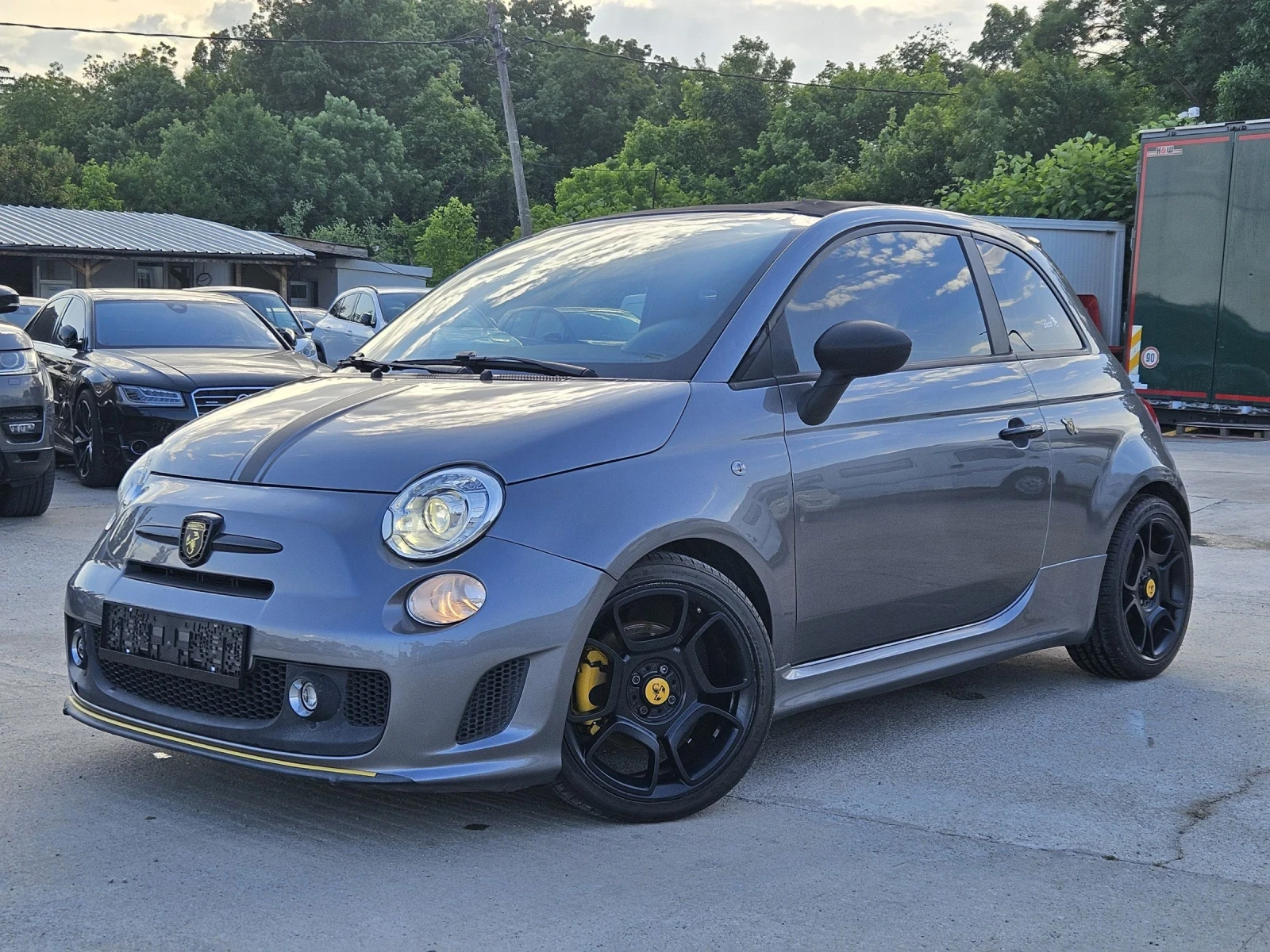 Fiat 500 ABARTH/CABRIO/NAVI/CARBON, снимка 3 - Автомобили и джипове - 54741821
