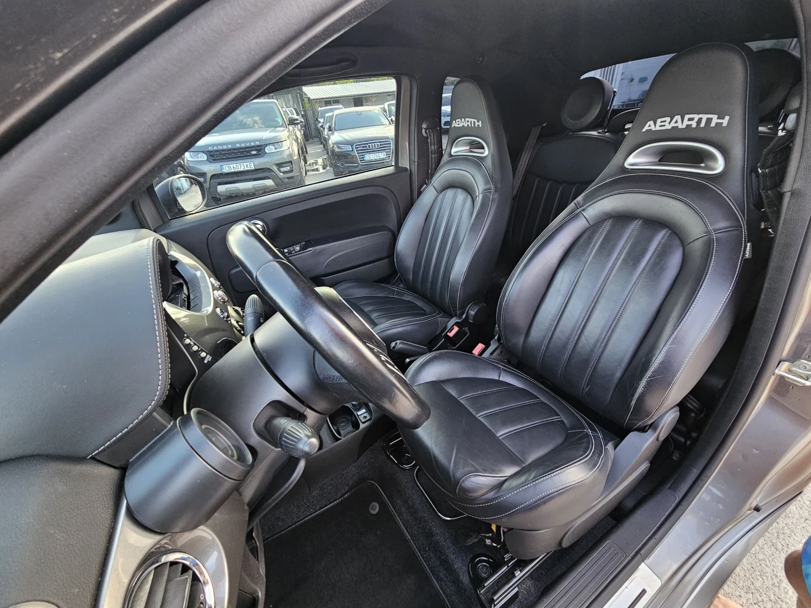 Fiat 500 ABARTH/CABRIO/NAVI/CARBON, снимка 17 - Автомобили и джипове - 54741821