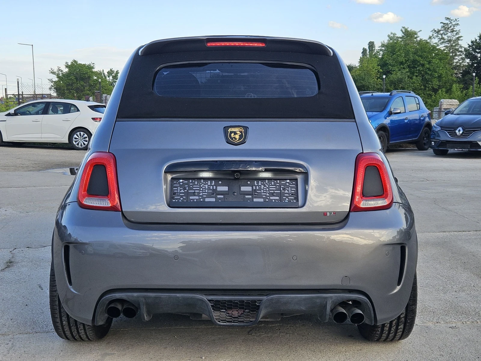 Fiat 500 ABARTH/CABRIO/NAVI/CARBON, снимка 5 - Автомобили и джипове - 54741821