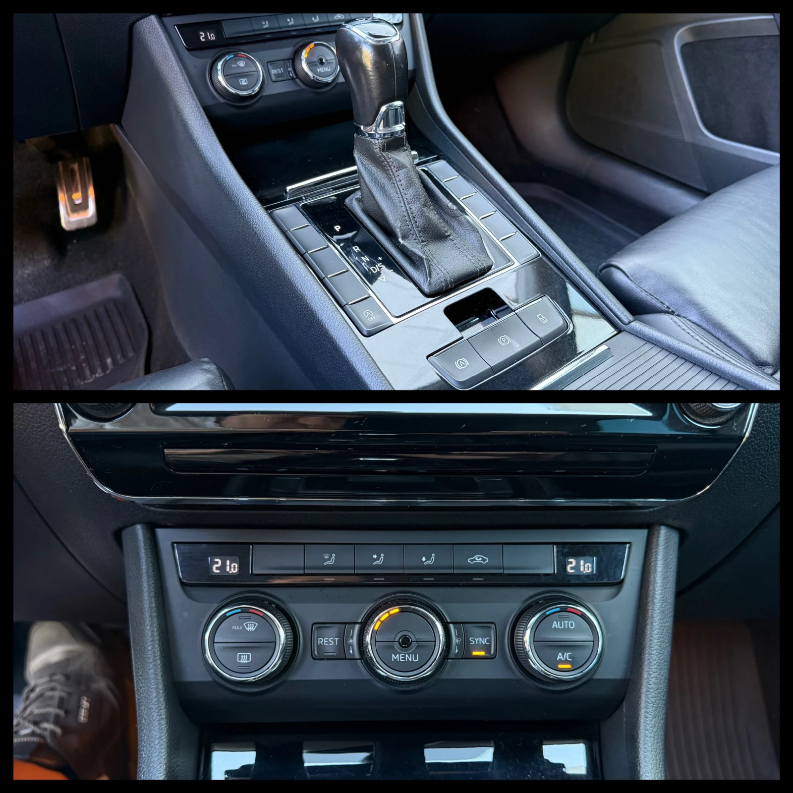 Skoda Superb 2.0TDI| DISTRONIC| КОЖА| MEMORY| CAMERA| ГАРАНЦИЯ, снимка 13 - Автомобили и джипове - 56012682