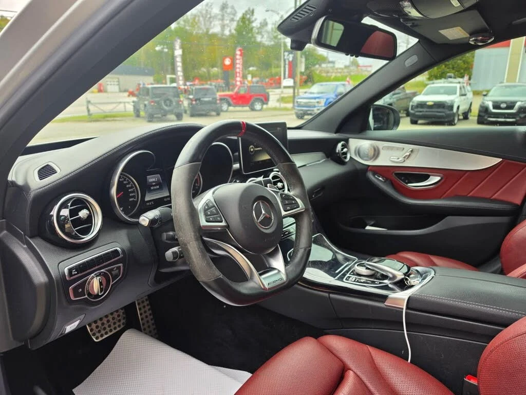 Mercedes-Benz C 43 AMG 4MATIC * Burmester * АвтоКредит (ЦЕНА ДО БГ), снимка 11 - Автомобили и джипове - 56187045