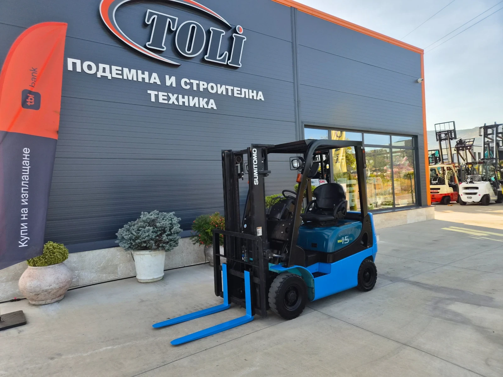 Мотокар Yale SUMITOMO / АВТОМАТ / ПЕРФЕКТЕН !!!