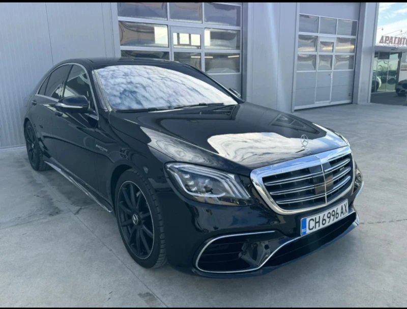 Mercedes-Benz S 350 AMG Панорама 360 cam Вакум дистроник асистент парк, снимка 6 - Автомобили и джипове - 52182122