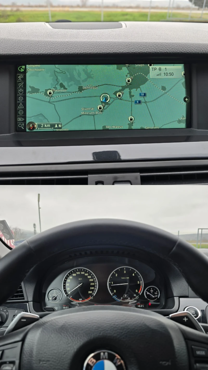 BMW 520 D АВТОМАТ NAVI СЕРВИЗНА ИСТОРИЯ КАТО НОВА, снимка 16 - Автомобили и джипове - 52883178