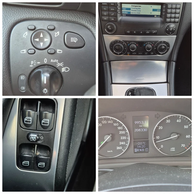 Mercedes-Benz C 230 2.5-204кс.AVANTG, снимка 17 - Автомобили и джипове - 53087198
