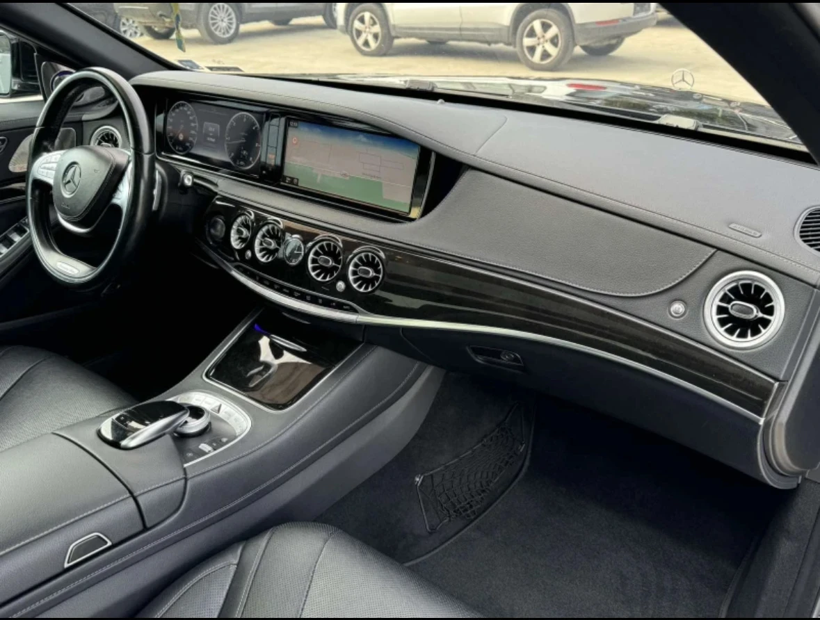 Mercedes-Benz S 350 AMG Панорама 360 cam Вакум дистроник асистент парк - изображение 9