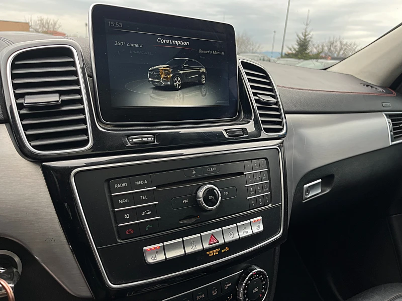 Mercedes-Benz GLE 350 6.3AMG OPTIK-DISTRONIK-PANORAMA-360KAMERI-HARMAN !, снимка 11 - Автомобили и джипове - 49250456